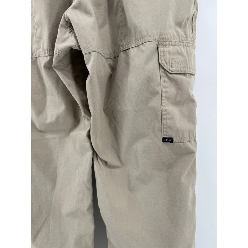 5.11 Tactical Khaki Cargo Pants‎ Utility Fit Workwear 38x34